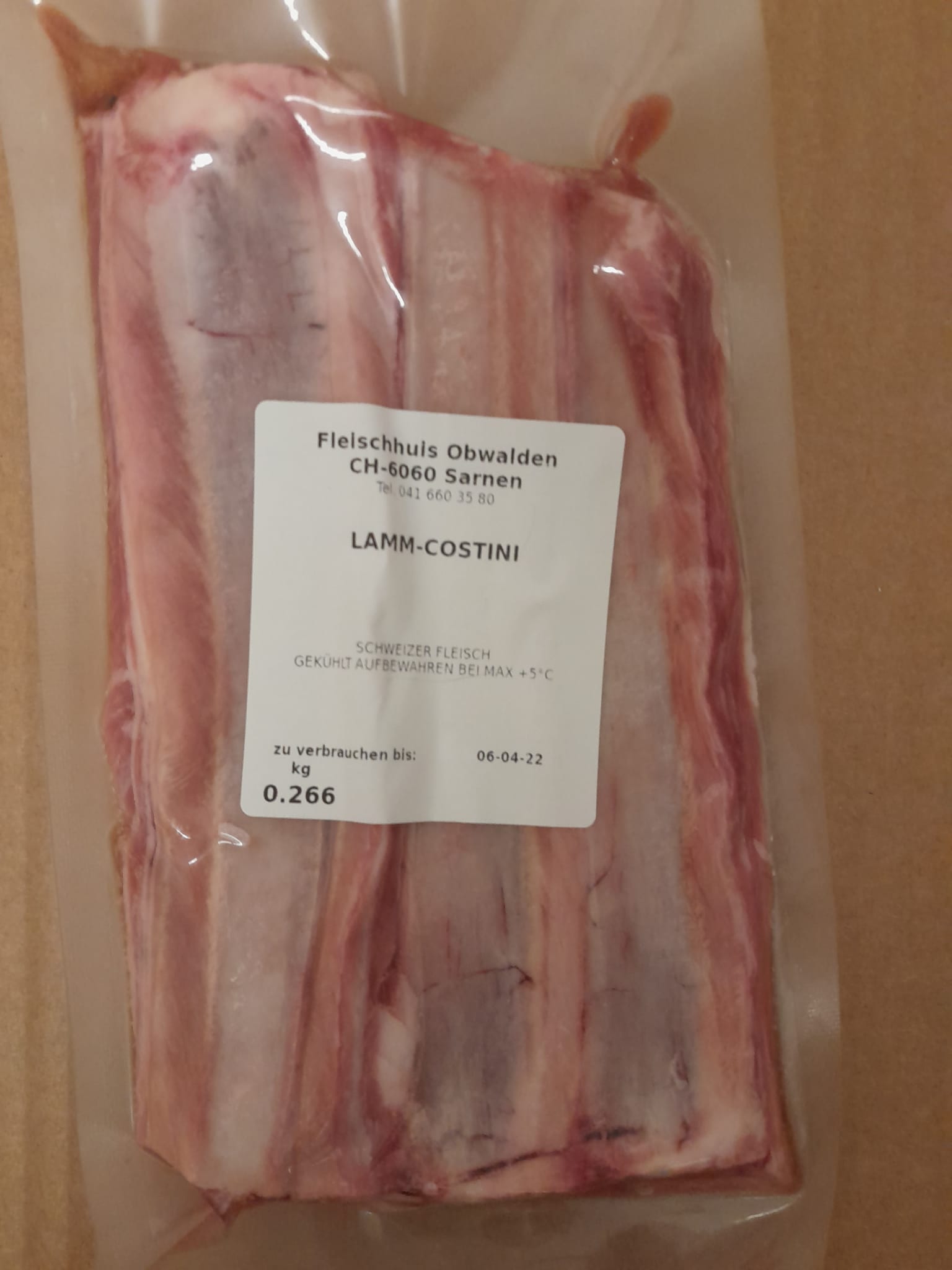 Lamm-Costini (Rippchen)