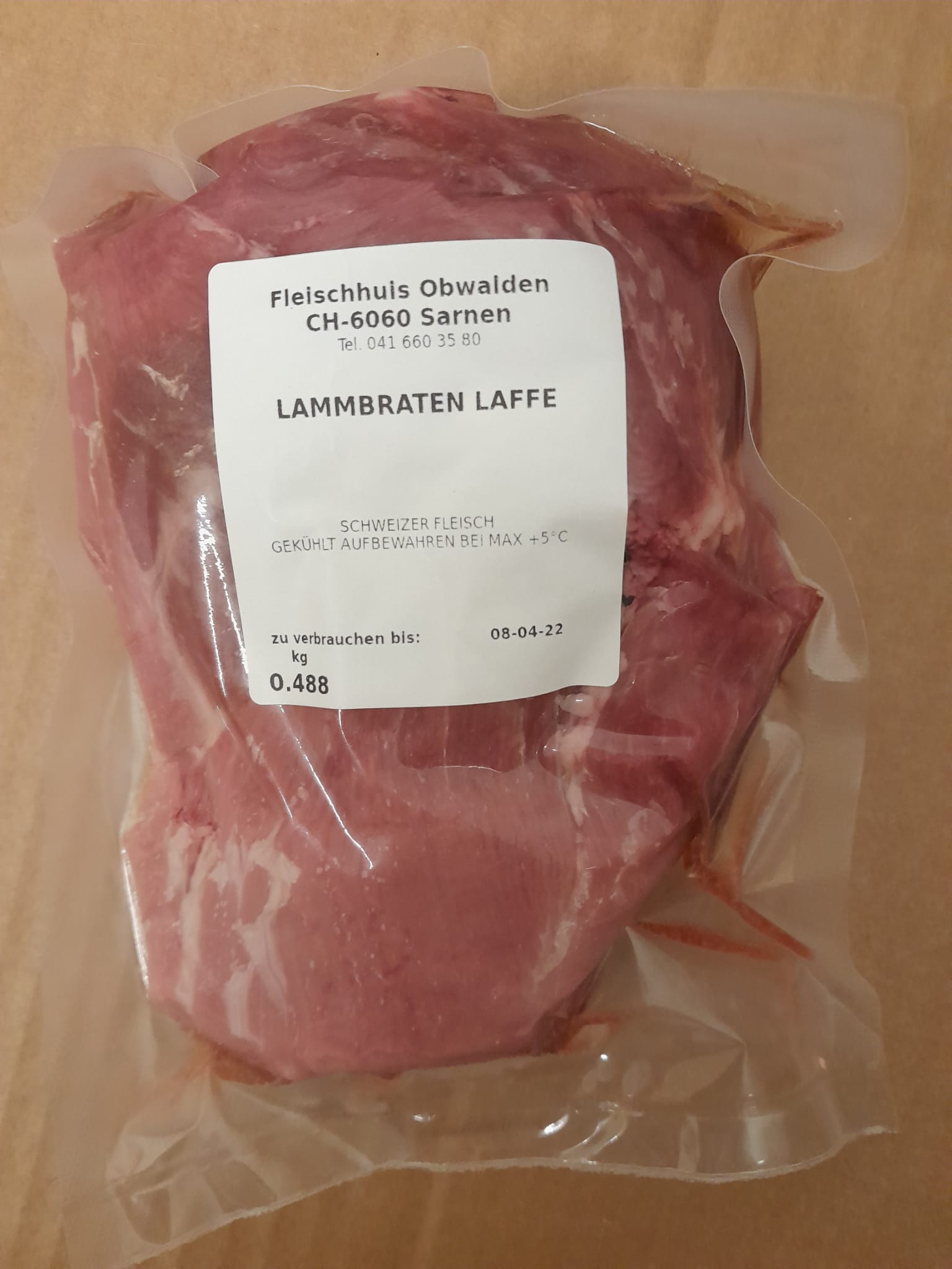 Lammbraten Laffe